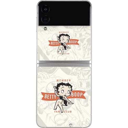 Betty Boop Member Fan Club Galaxy Z Flip3 5G Skin